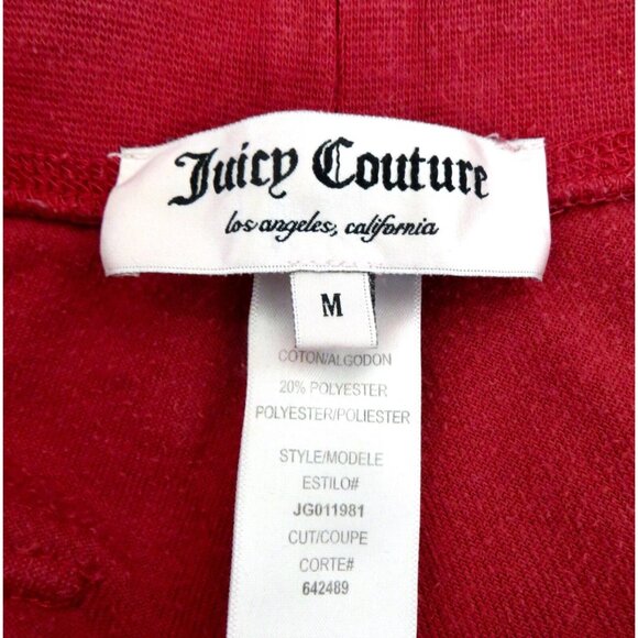 Juicy Couture Red Track Pants - Picture 6 of 7